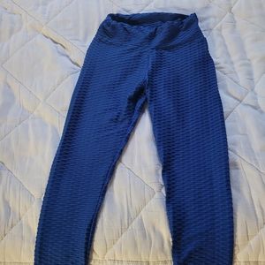 Small tik tok leggings blue